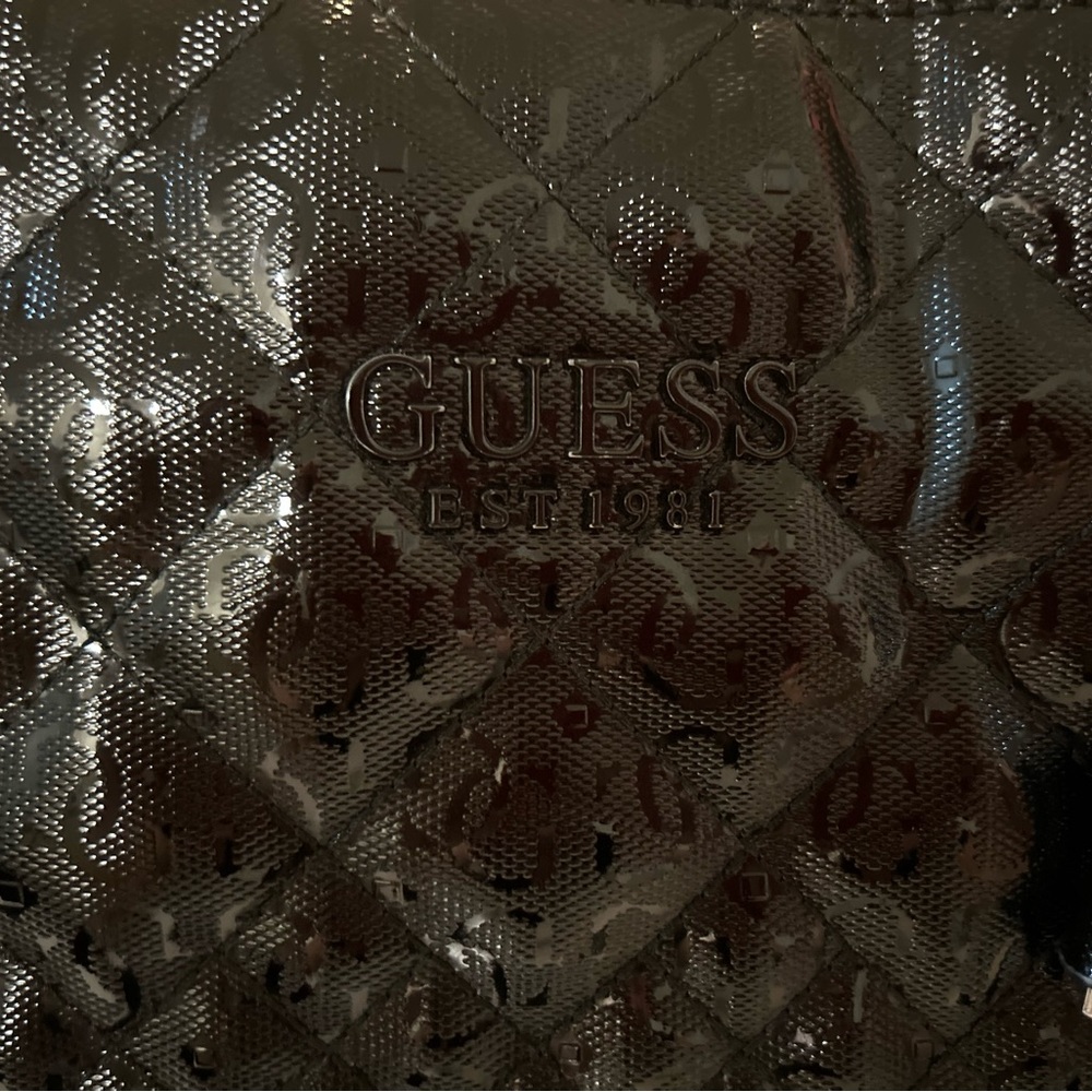 Guess Black Queenie Satchel Handbag - Picture 4 of 15